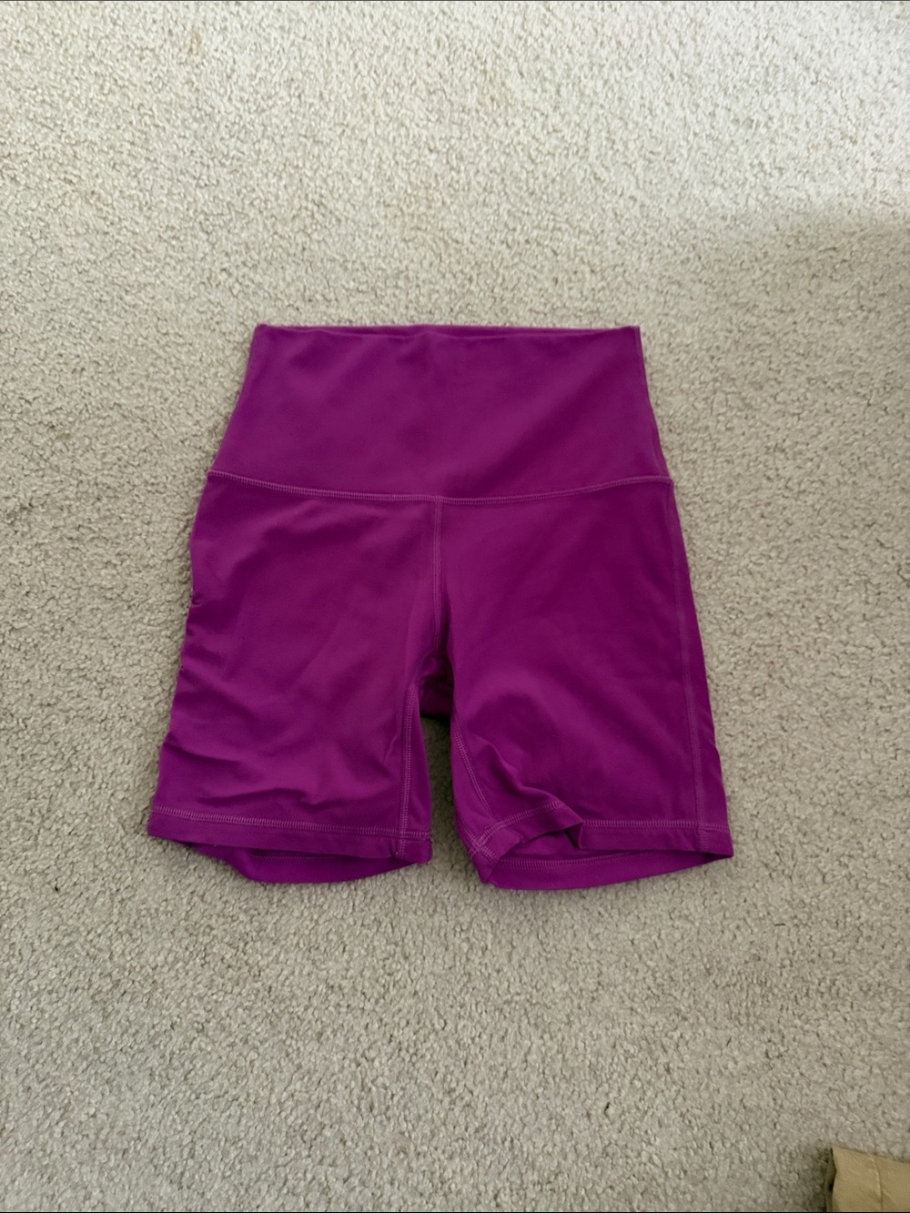 lululemon athletica Deep Plum High-Waist Bike Shorts
